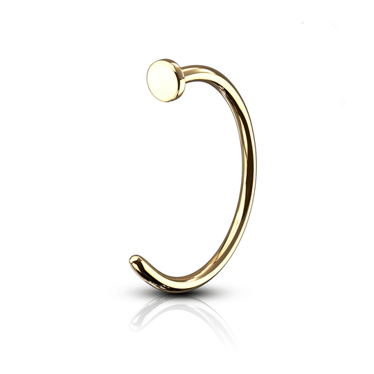 Pinnacle Helix|astm F136 Titanium 16g Septum Piercing Ring - Horseshoe Nose  Ring